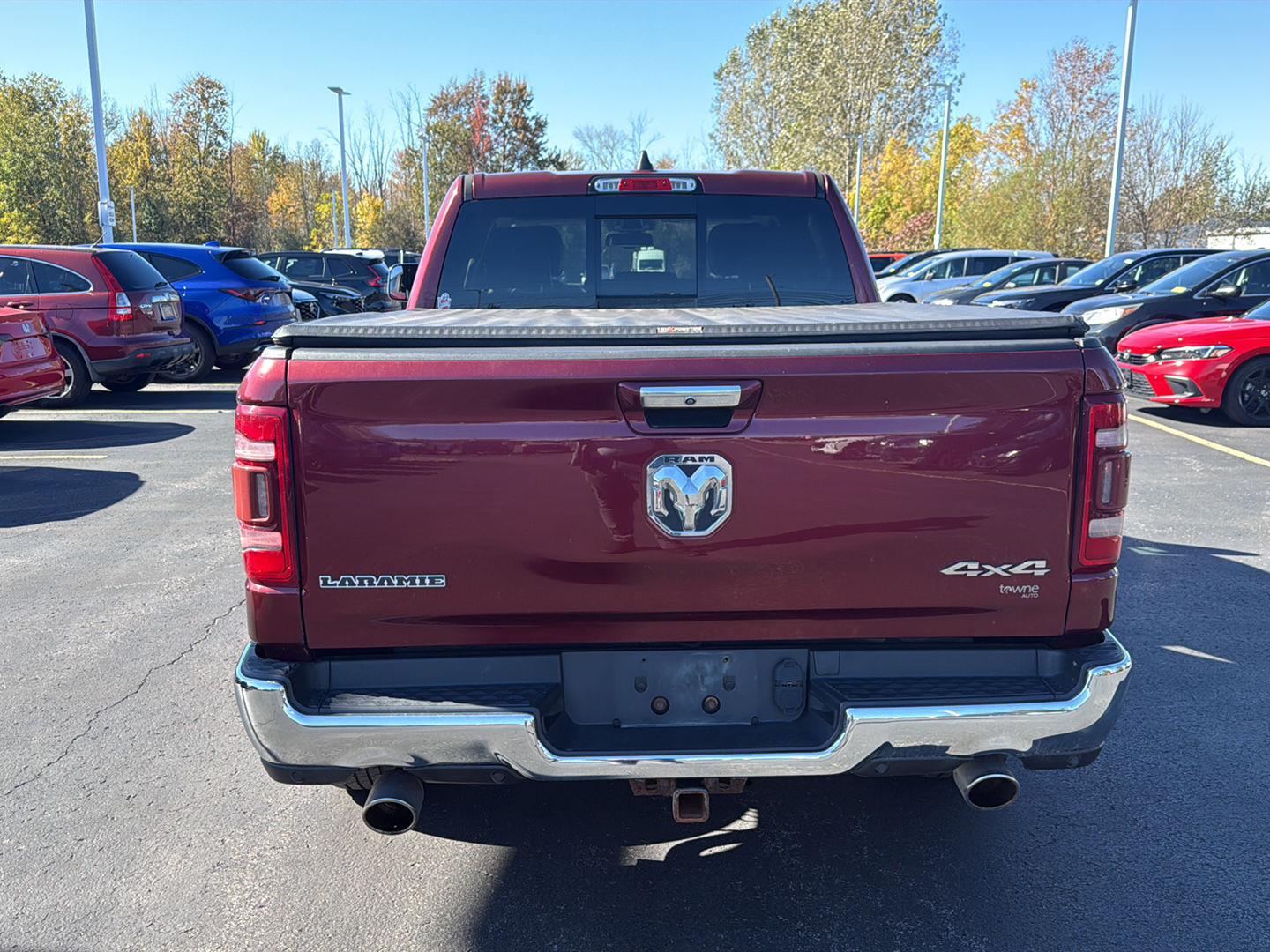 Used 2019 Delmonico Red Pearlcoat Ram Laramie image 7