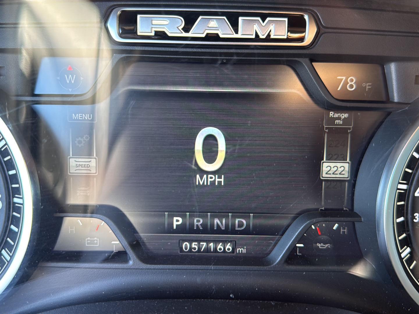 Used 2019 Delmonico Red Pearlcoat Ram Laramie image 14