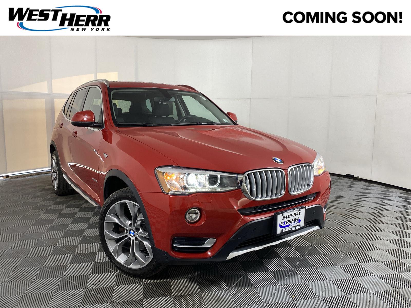 Mineral Silver Metallic 2017 BMW X3 SUV / Crossover All-Wheel Drive 8-Speed Automatic