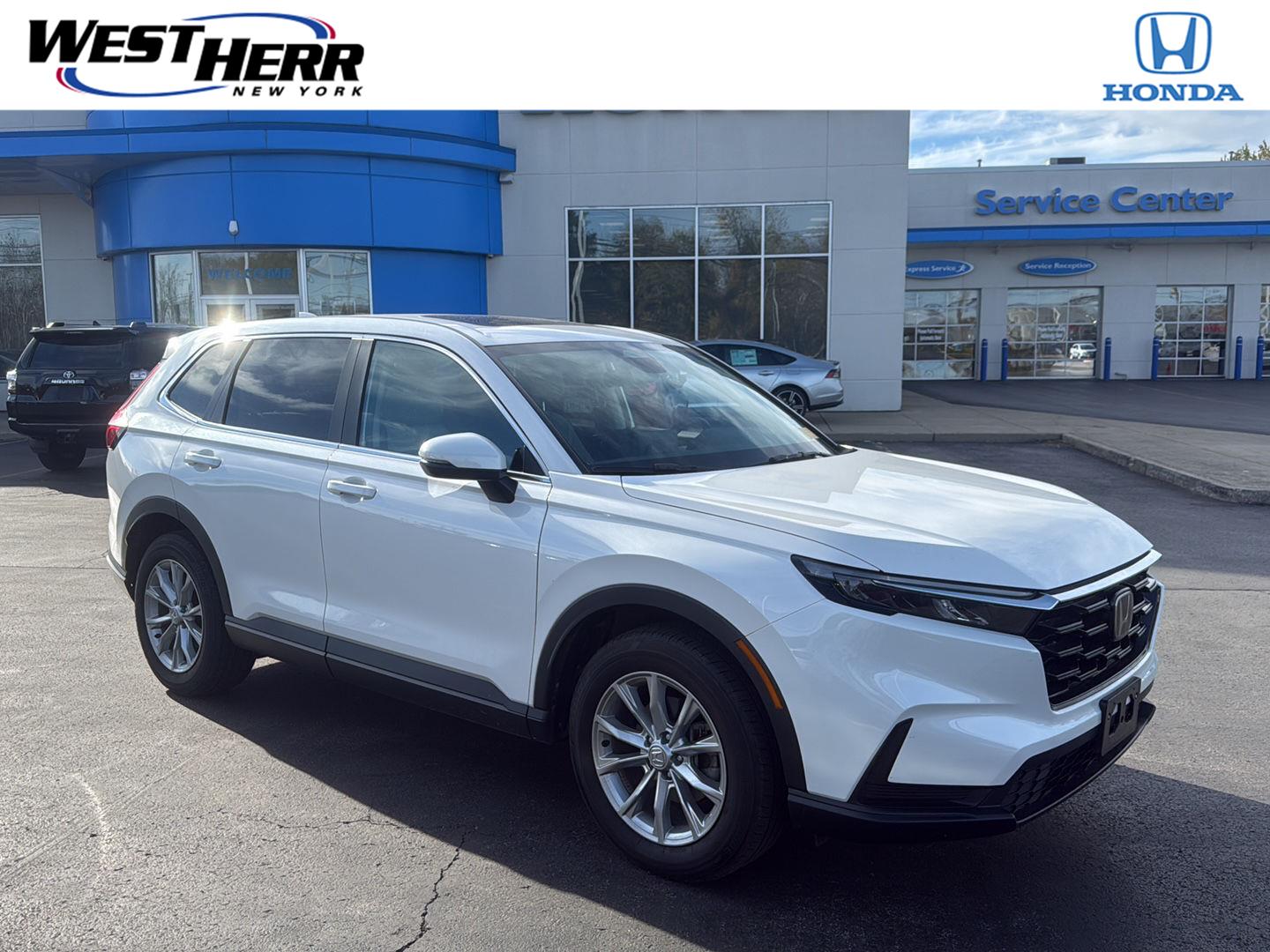 Platinum White Pearl 2024 Honda CR-V SUV / Crossover All-Wheel Drive Continuously Variable Transmission