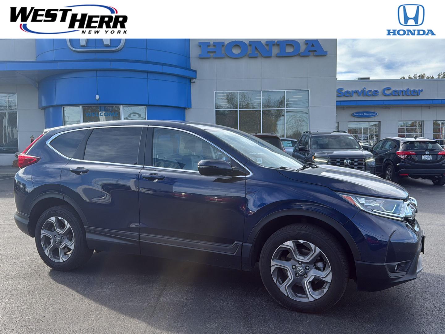Black (Obsidian Blue Pearl) 2019 Honda CR-V SUV / Crossover All-Wheel Drive Continuously Variable Transmission