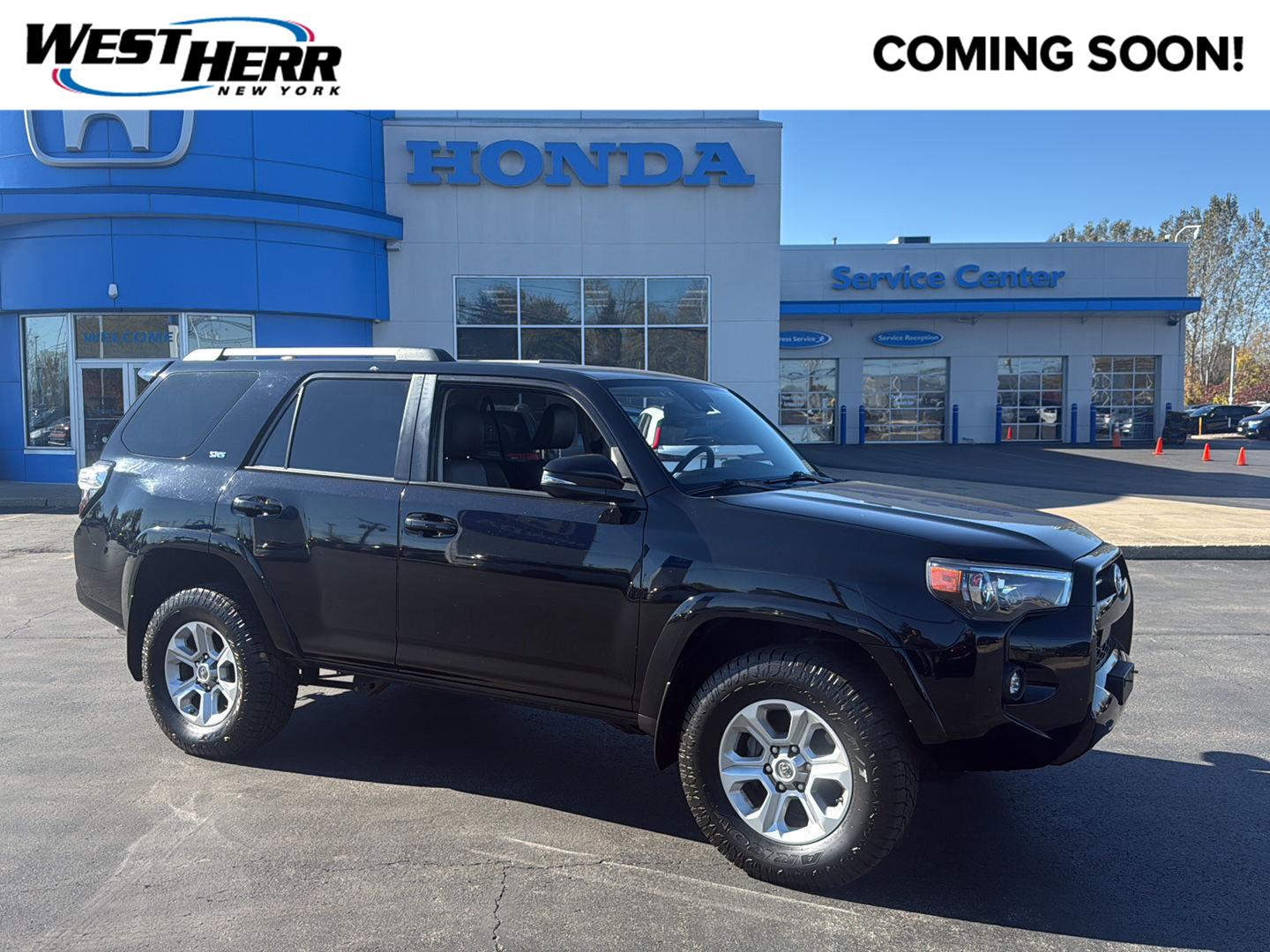 Midnight Black Metallic 2021 Toyota 4Runner SUV / Crossover Four-Wheel Drive Automatic