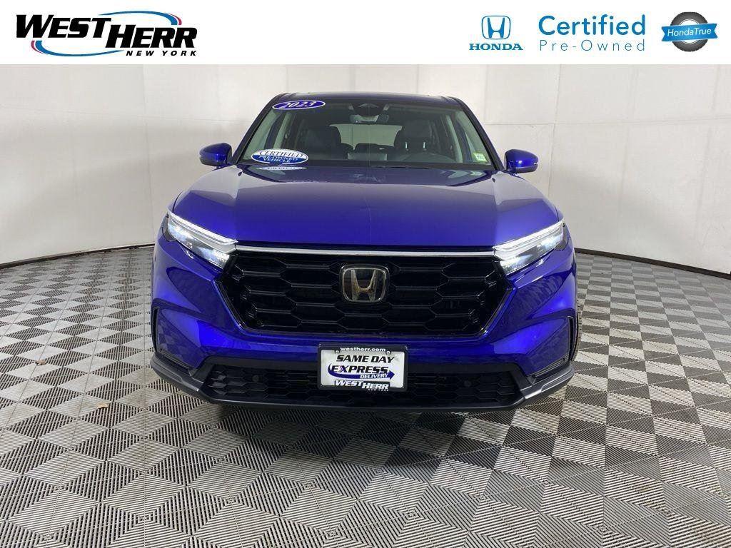 Certified Used 2023 Canyon River Blue Metallic Honda EX-L image 2