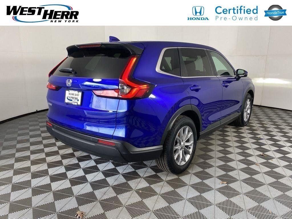 Certified Used 2023 Canyon River Blue Metallic Honda EX-L image 8