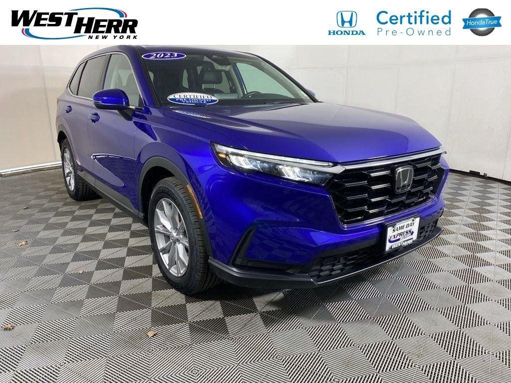 Certified Used 2023 Canyon River Blue Metallic Honda EX-L image 10