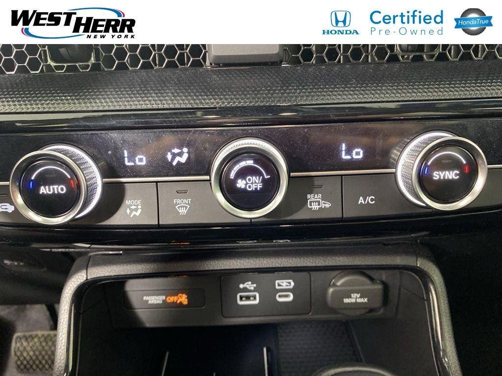 Certified Used 2023 Canyon River Blue Metallic Honda EX-L image 21