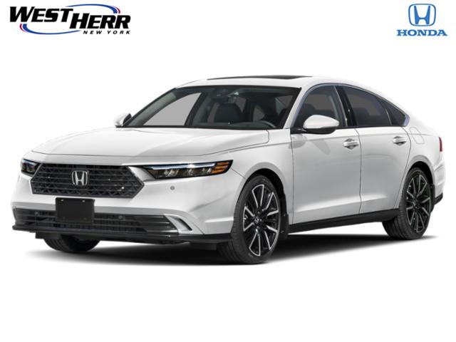 Platinum White Pearl 2026 Honda Accord Hybrid Sedan Front-Wheel Drive 1-Speed Dual Clutch
