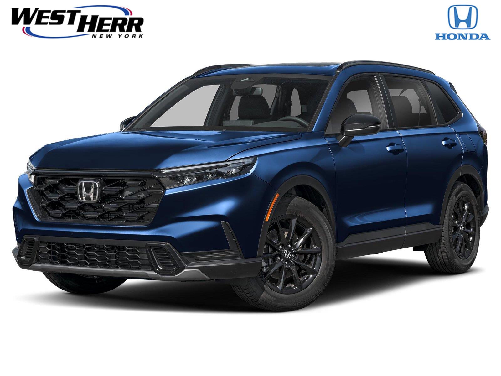 Canyon River Blue Metallic 2026 Honda CR-V Hybrid SUV / Crossover All-Wheel Drive 1-Speed Dual Clutch
