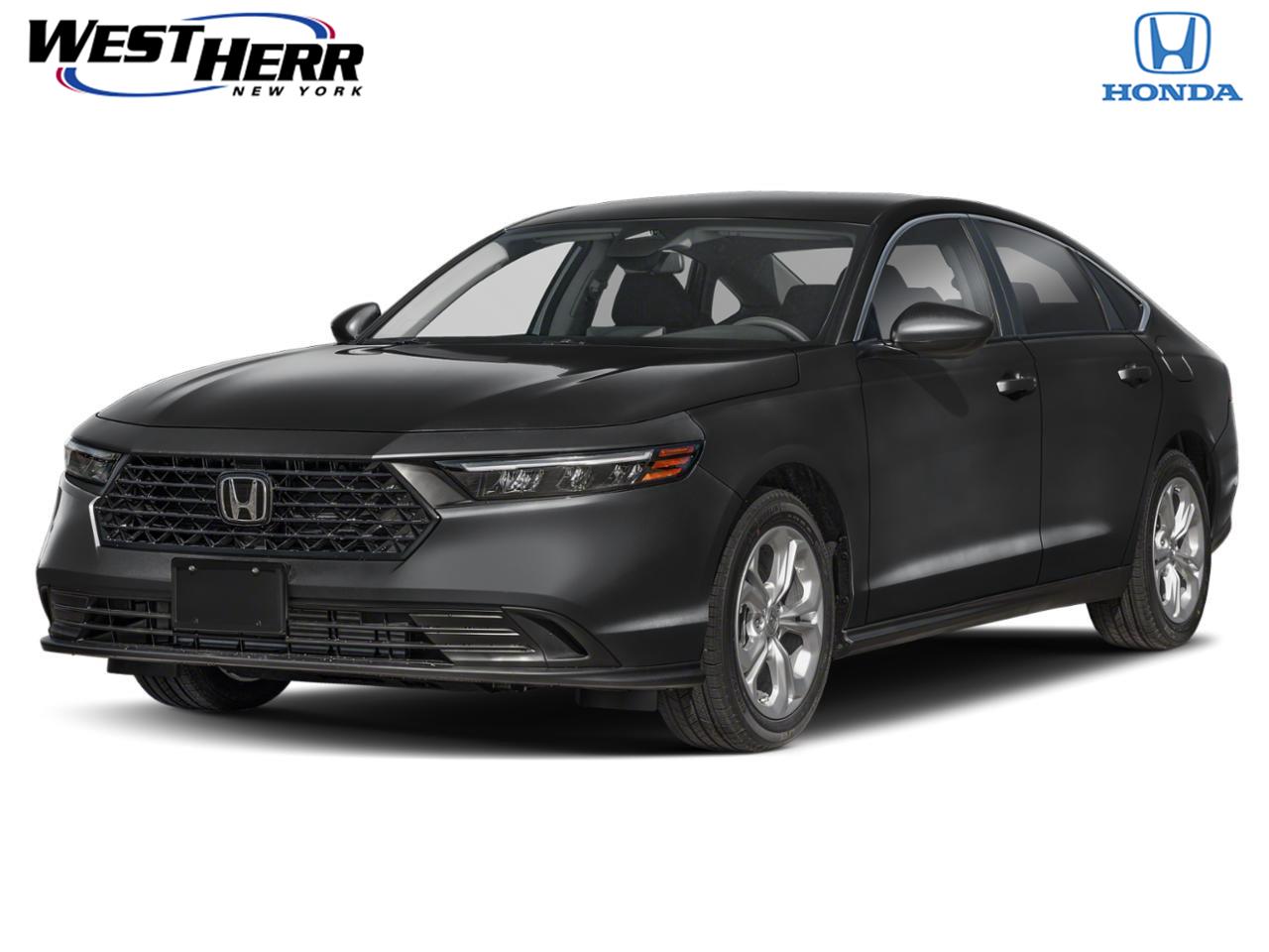 Crystal Black Pearl 2026 Honda Accord Sedan Front-Wheel Drive Continuously Variable Transmission