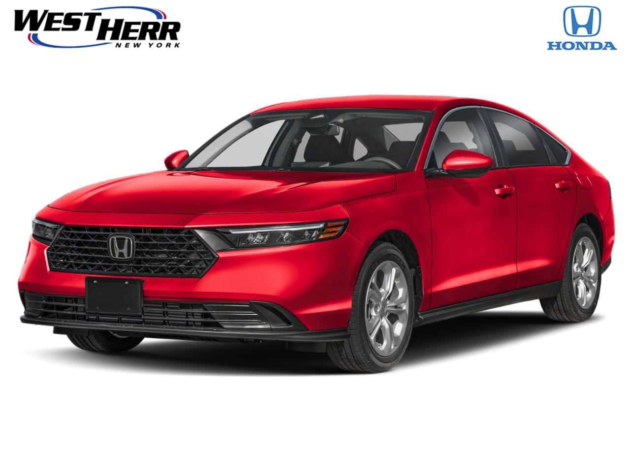 Radiant Red Metallic 2026 Honda Accord Sedan Front-Wheel Drive Continuously Variable Transmission