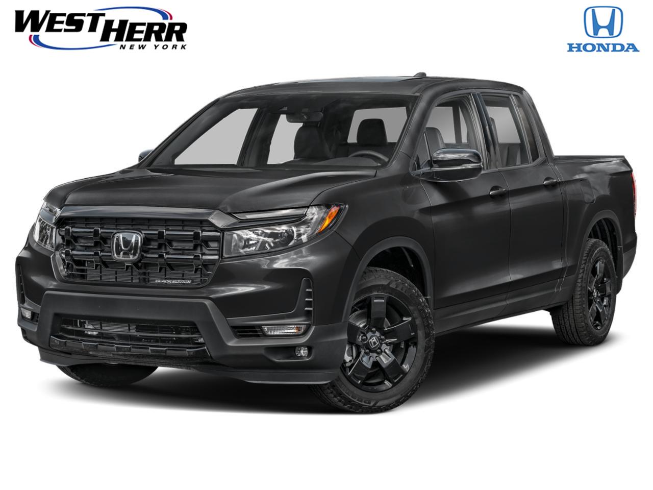 Crystal Black Pearl 2026 Honda Ridgeline Pickup Truck All-Wheel Drive Automatic