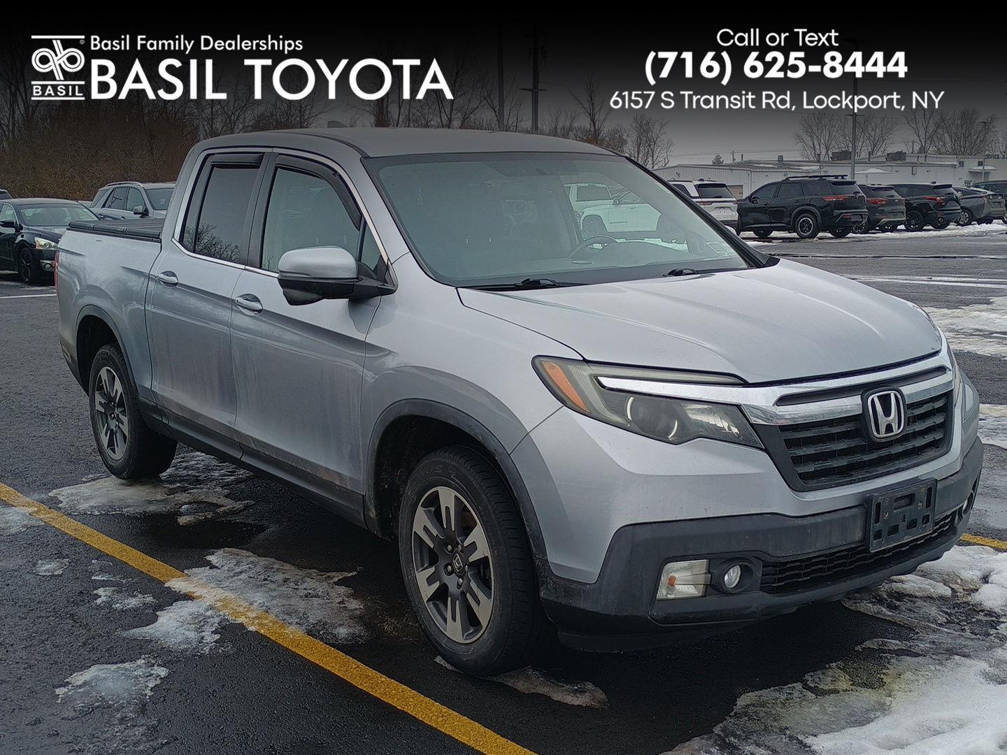 2017 Honda Ridgeline RTL-T AWD