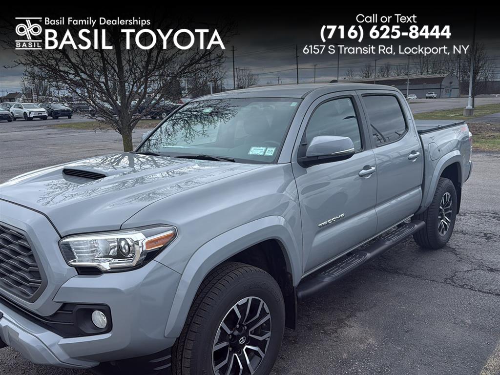 Cement 2020 Toyota Tacoma TRD Sport Double Cab 4WD Pickup Truck Four-Wheel Drive 6-Speed Automatic