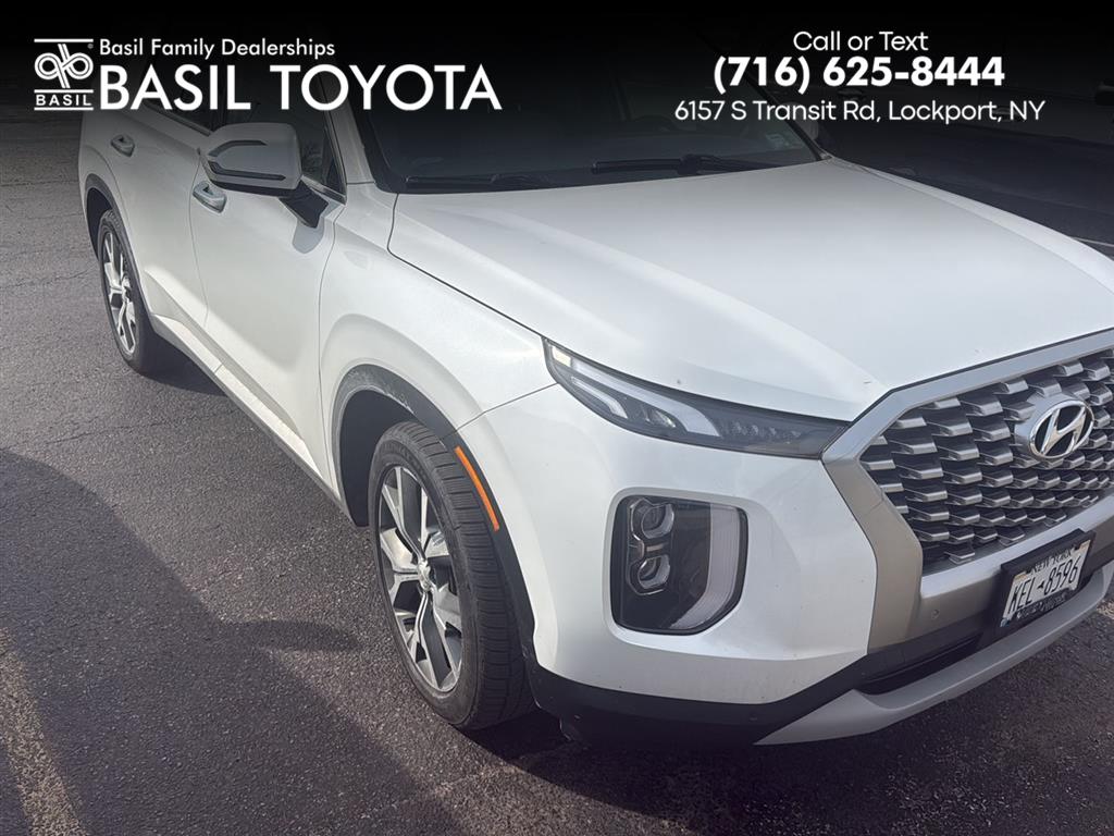Hyper White 2021 Hyundai Palisade SEL AWD SUV / Crossover All-Wheel Drive Automatic