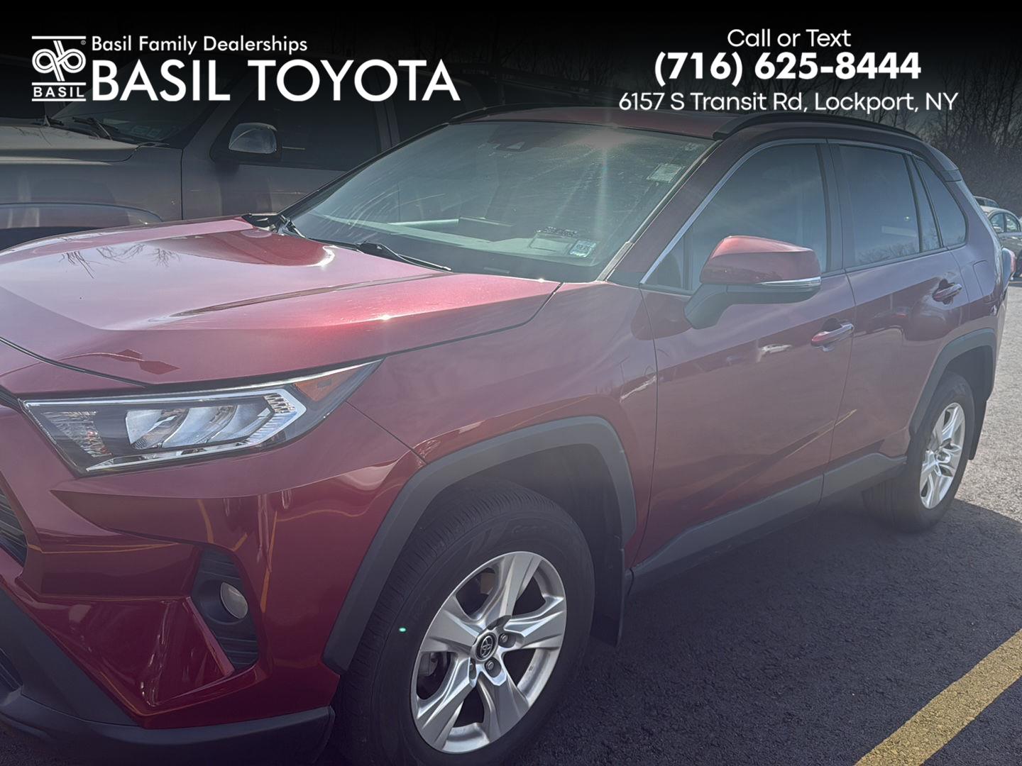 Red (Ruby Flare Pearl) 2020 Toyota RAV4 XLE AWD SUV / Crossover All-Wheel Drive 8-Speed Automatic