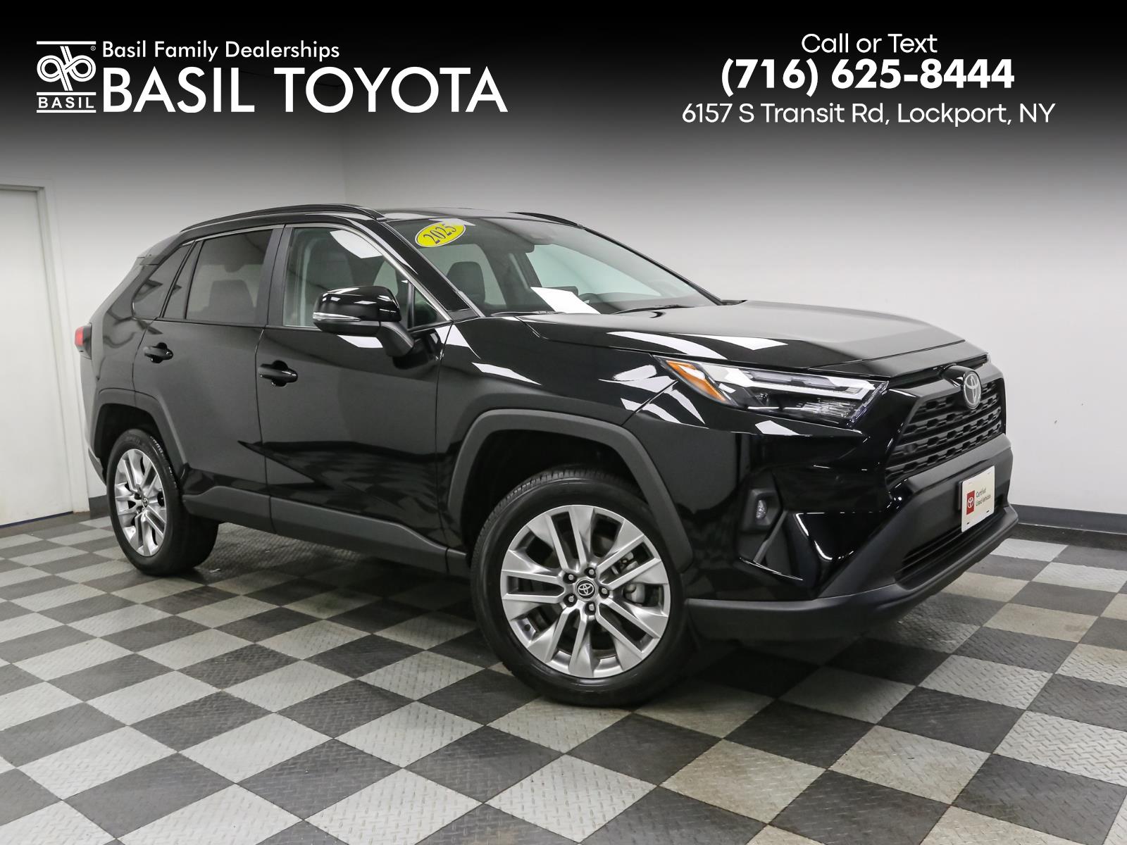 Midnight Black Metallic 2025 Toyota RAV4 XLE Premium AWD SUV / Crossover All-Wheel Drive 8-Speed Automatic