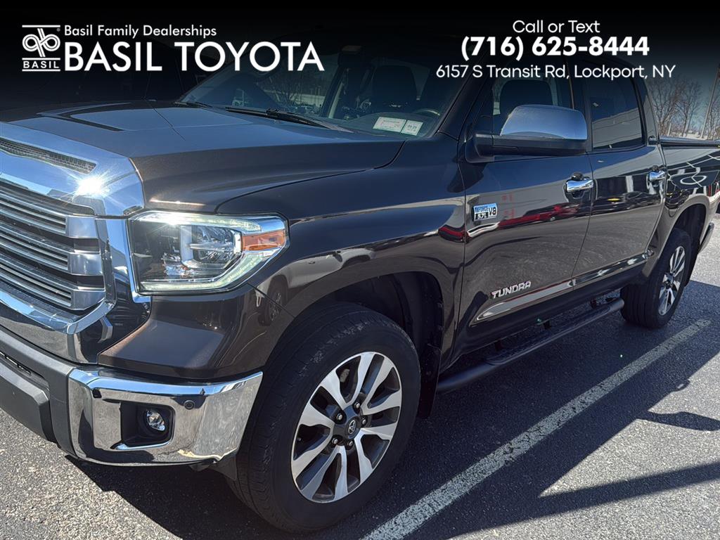 Smoked Mesquite 2018 Toyota Tundra Limited CrewMax 5.7L 4WD Pickup Truck Four-Wheel Drive 6-Speed Automatic