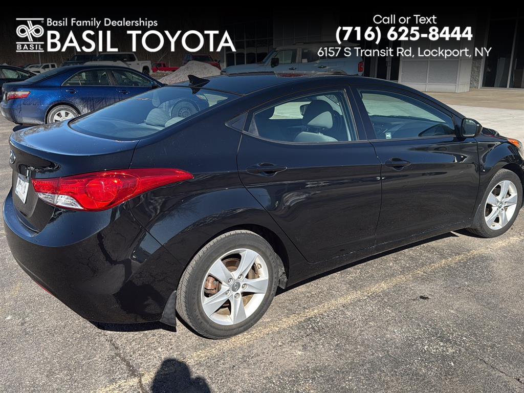 Phantom Black Metallic 2013 Hyundai Elantra GLS FWD Sedan Front-Wheel Drive Automatic