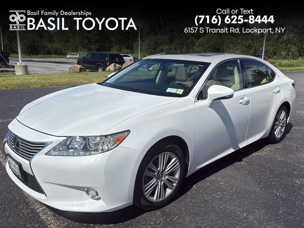 Starfire Pearl 2015 Lexus ES Sedan Front-Wheel Drive Automatic