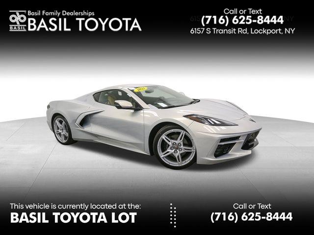Silver Flare Metallic 2021 Chevrolet Corvette Stingray 2LT Coupe RWD Coupe Rear-Wheel Drive 8-Speed Dual Clutch