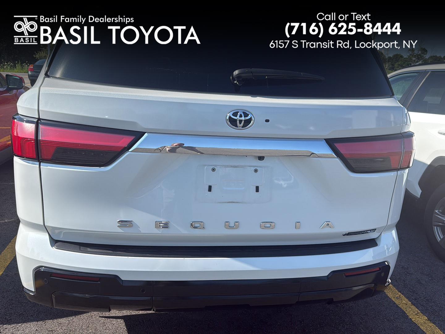 White (Wind Chill Pearl) 2025 Toyota Sequoia SUV / Crossover Four-Wheel Drive Automatic