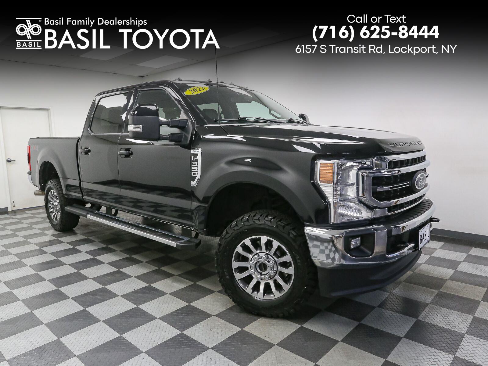 Agate Black 2022 Ford F-350 Super Duty Pickup Truck Four-Wheel Drive Automatic