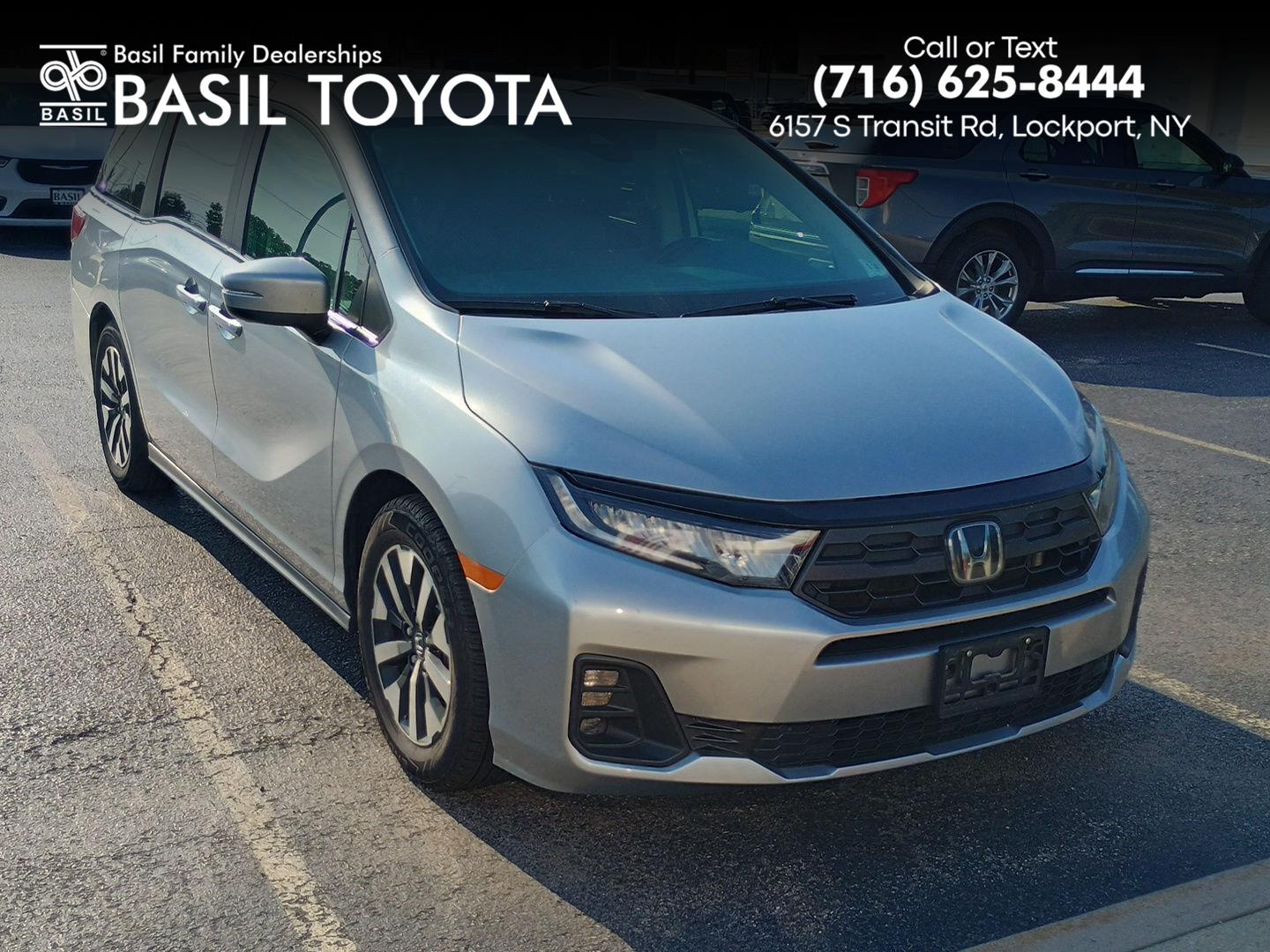 Gray (Modern Steel Metallic) 2025 Honda Odyssey Minivan Front-Wheel Drive Automatic