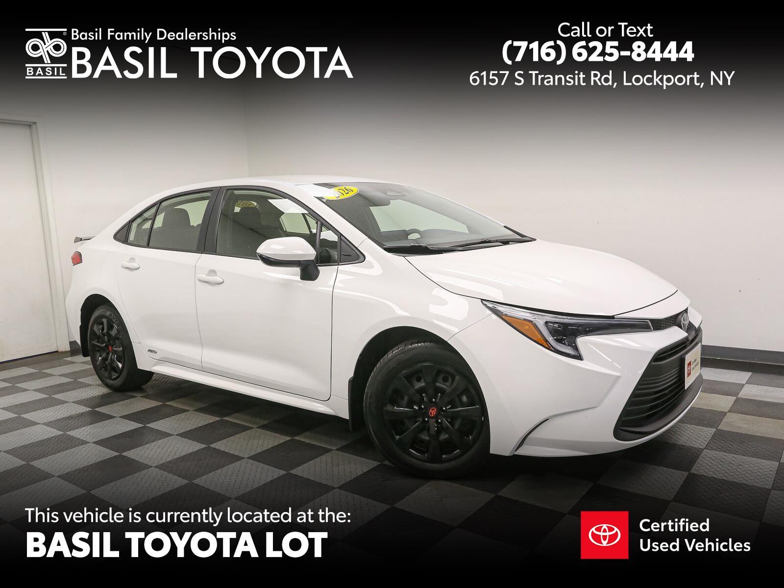 2026 Toyota Corolla Hybrid LE AWD