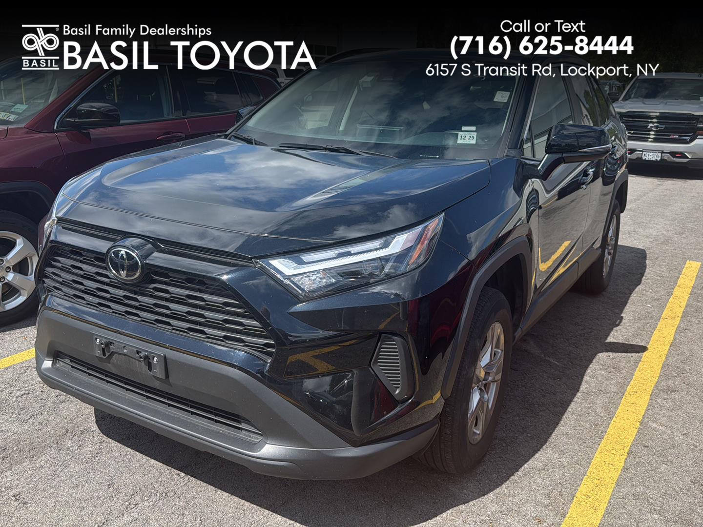 Midnight Black Metallic 2025 Toyota RAV4 SUV / Crossover All-Wheel Drive 8-Speed Automatic