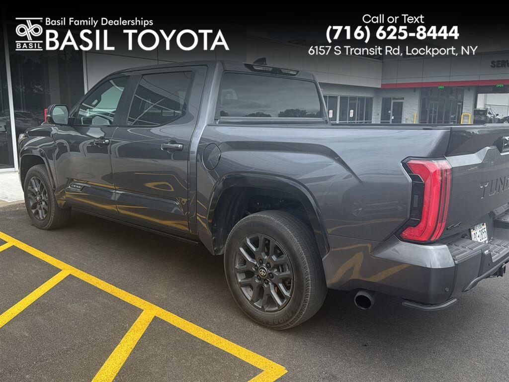 Magnetic Gray Metallic 2025 Toyota Tundra Pickup Truck Four-Wheel Drive Automatic