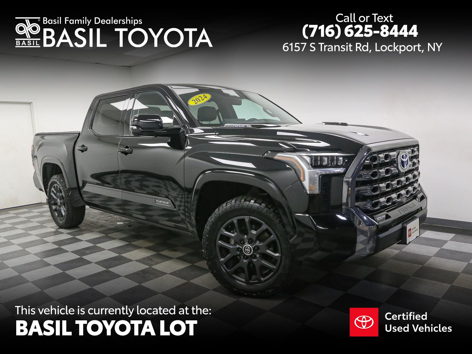 2024 Toyota Tundra Hybrid Platinum HV CrewMax Cab 4WD