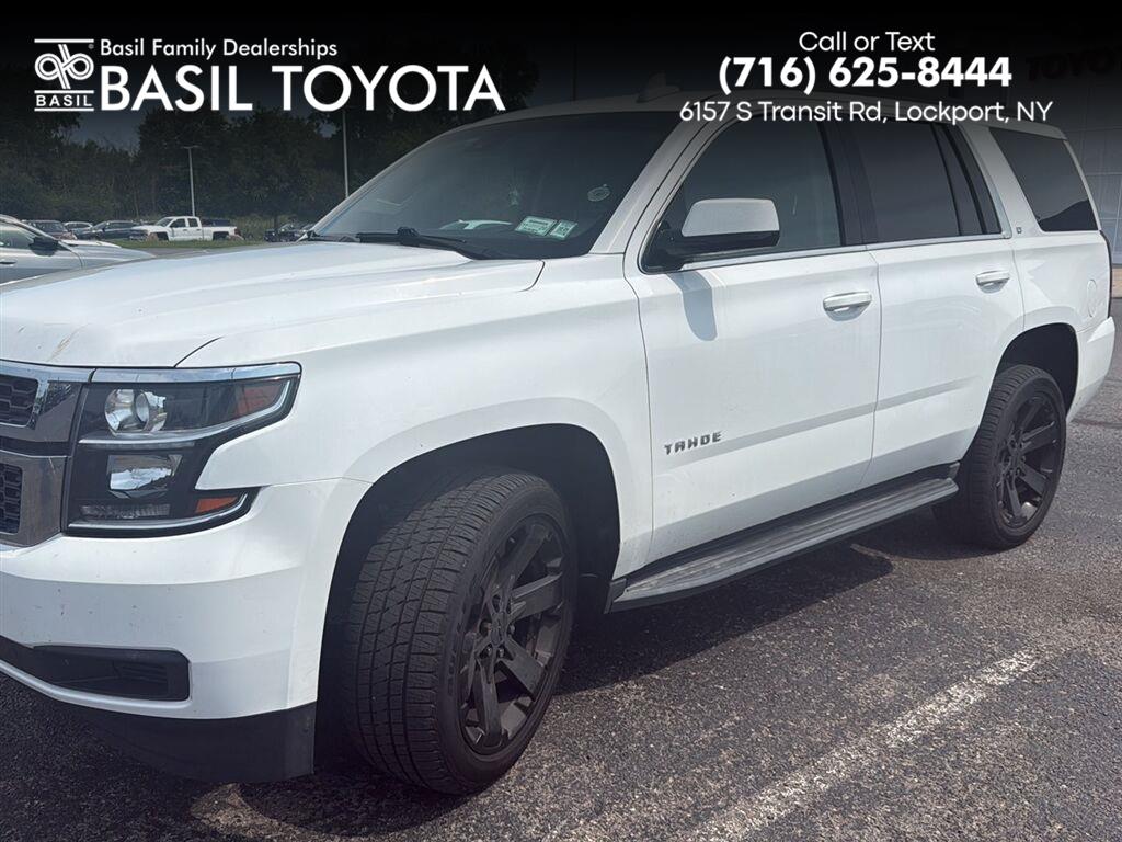 Summit White 2018 Chevrolet Tahoe SUV / Crossover Four-Wheel Drive 6-Speed Automatic
