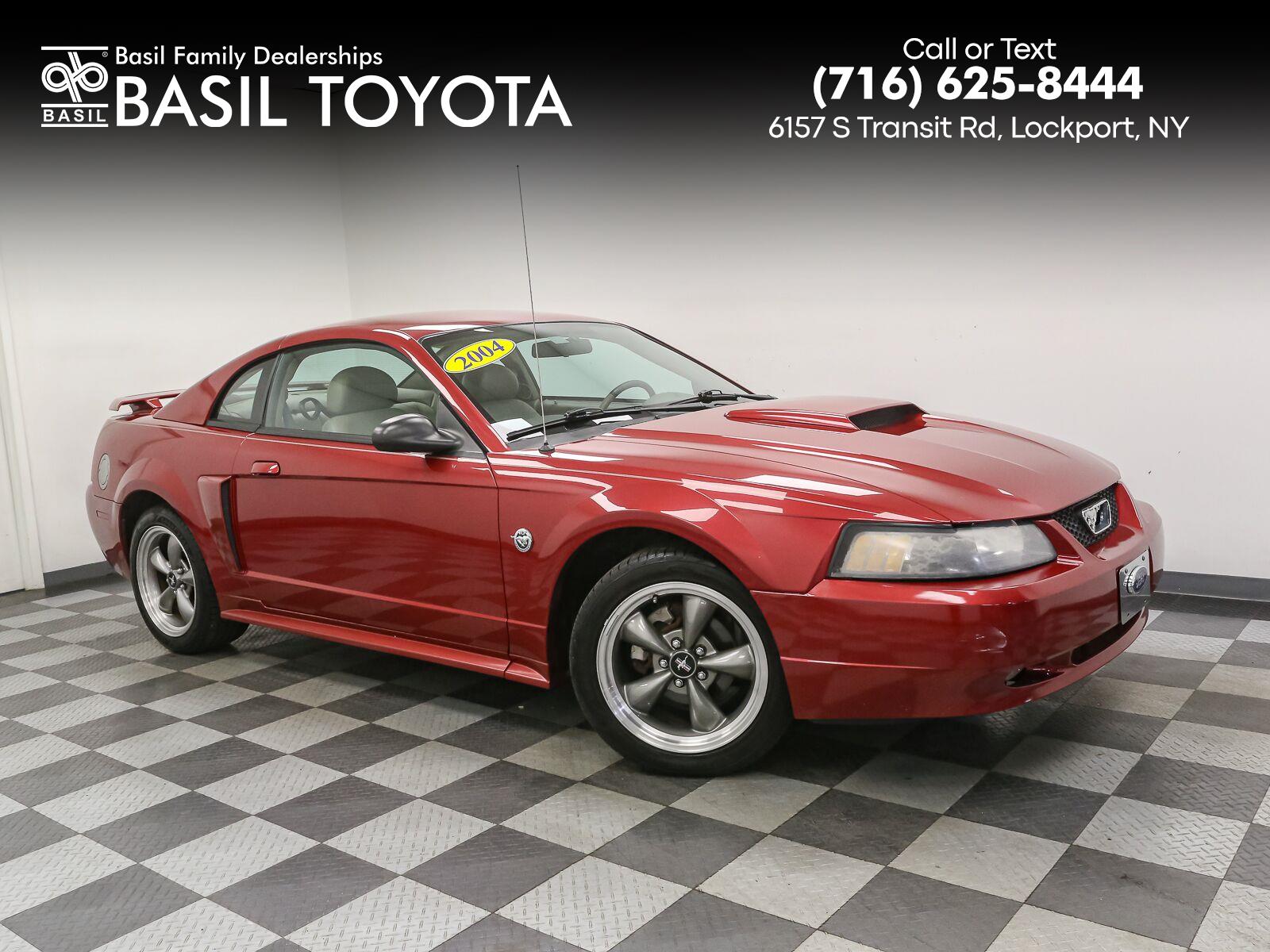 RD 2004 Ford Mustang Coupe Rear-Wheel Drive 5-Speed Manual Overdrive