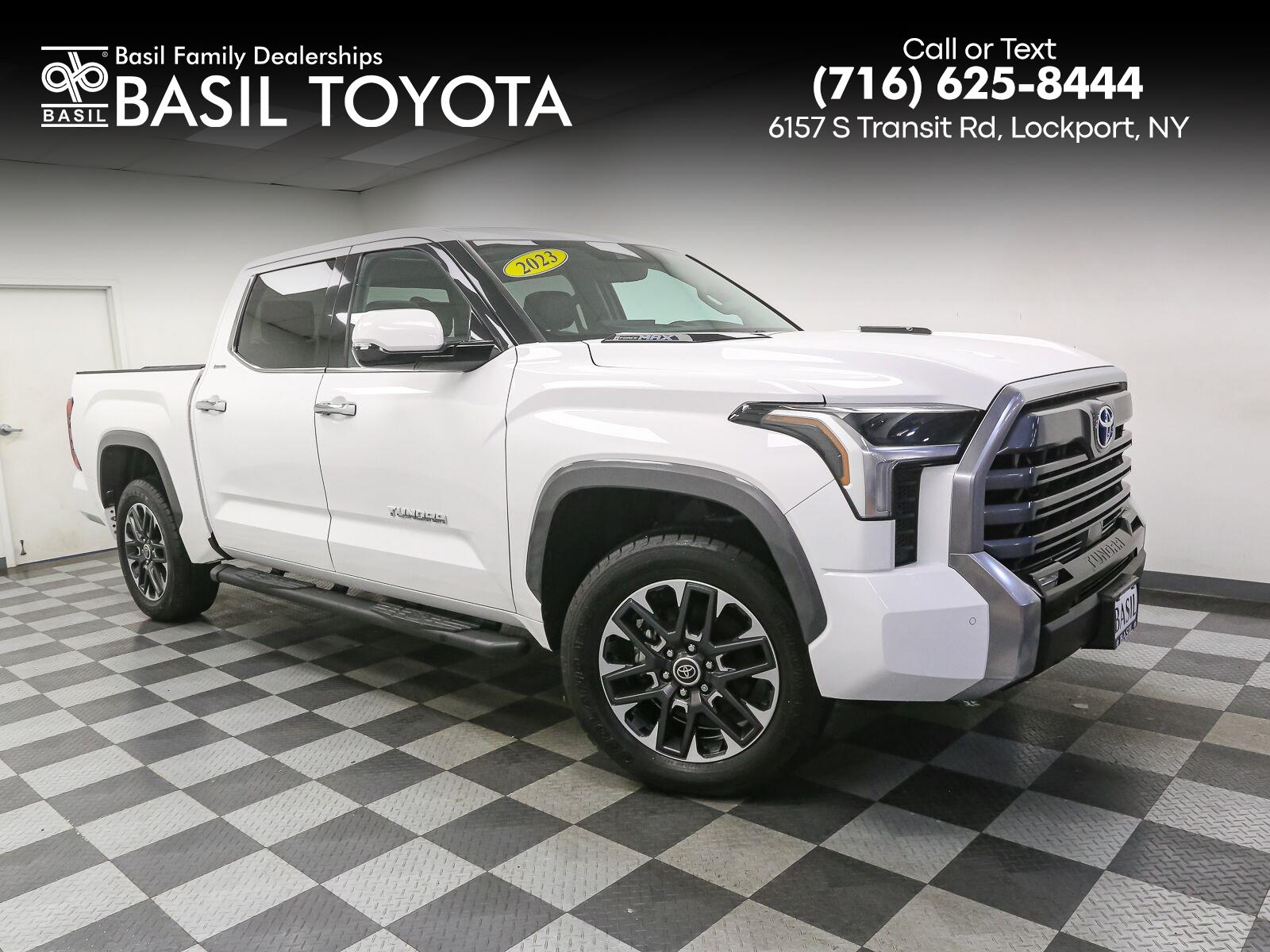  2023 Toyota Tundra Hybrid Limited HV CrewMax Cab 4WD   