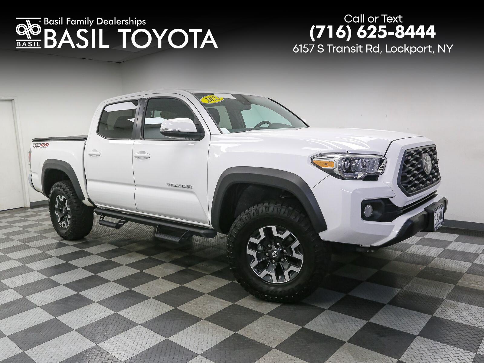 Ice Cap 2023 Toyota Tacoma Pickup Truck Four-Wheel Drive Automatic