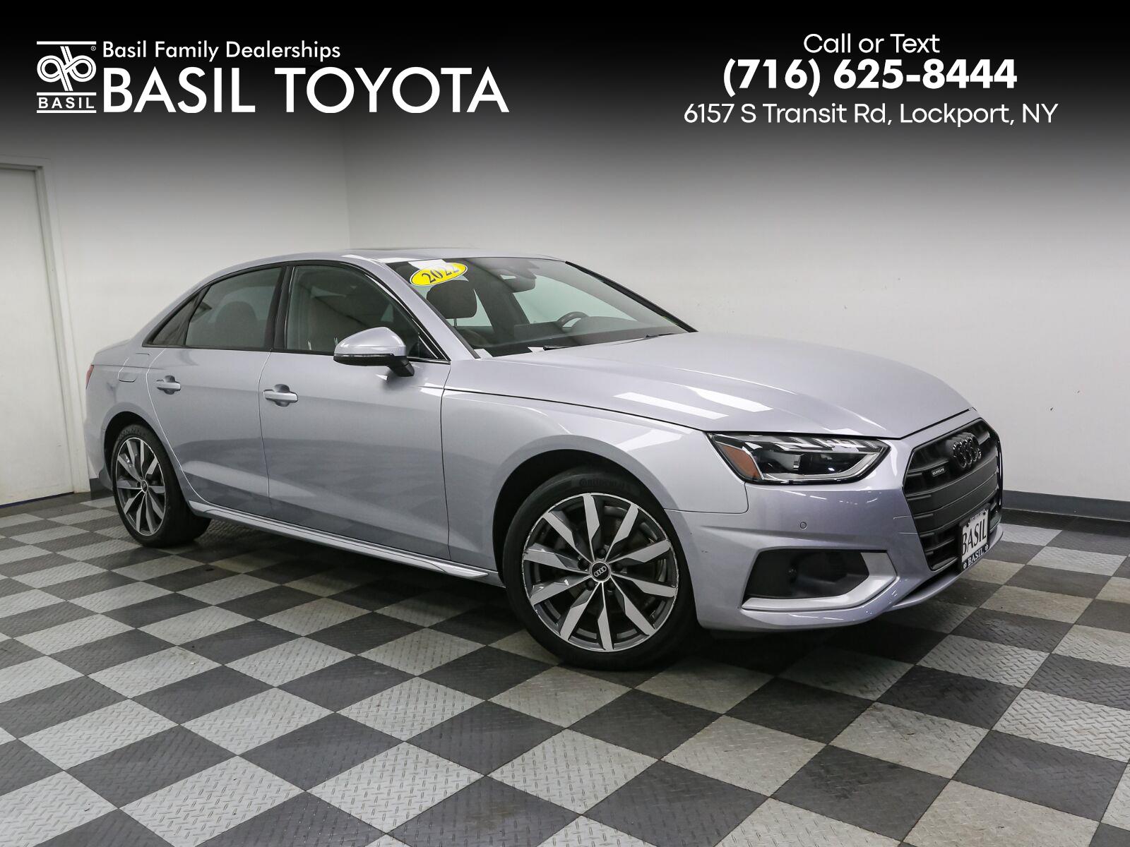 2022 Audi A4 quattro Premium Plus 40 TFSI AWD
