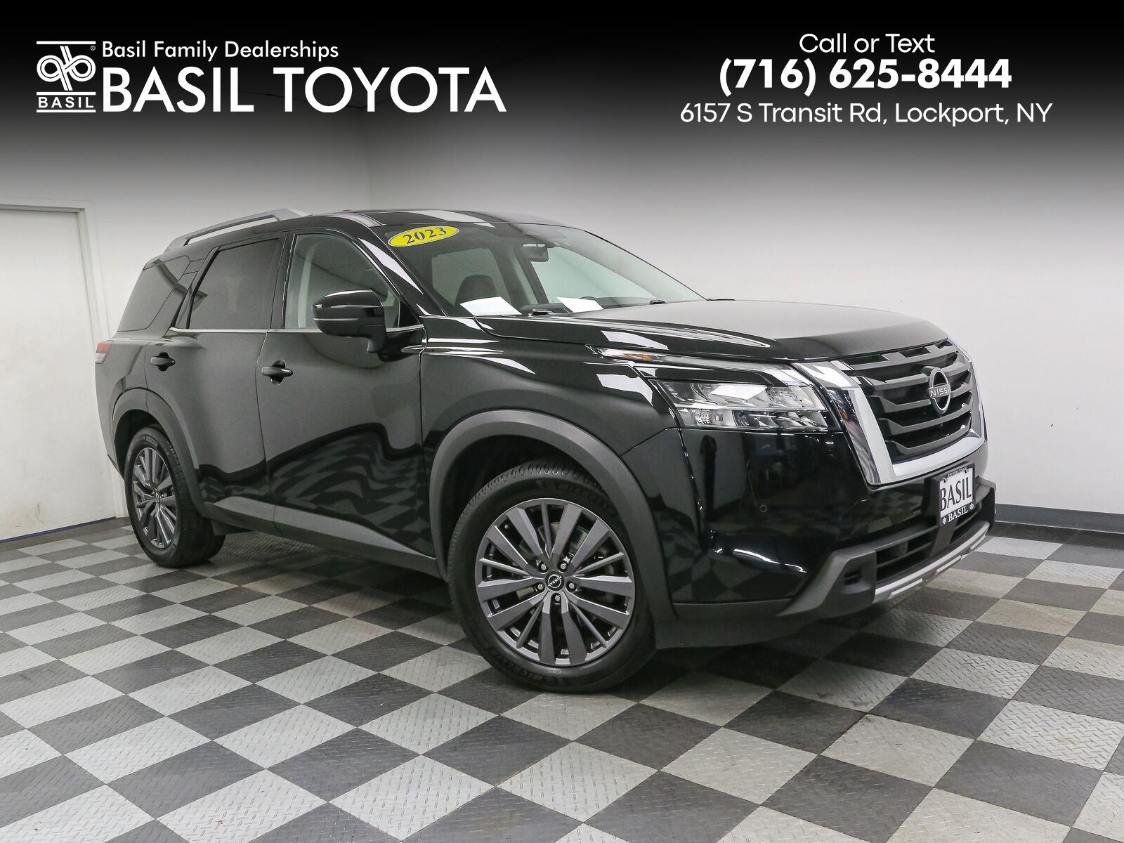 Super Black 2023 Nissan Pathfinder SUV / Crossover All-Wheel Drive Automatic
