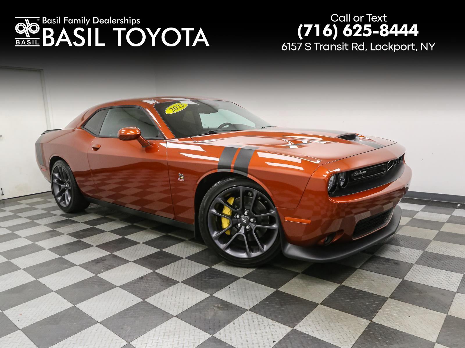 Sinamon Stick 2023 Dodge Challenger R/T Scat Pack RWD Coupe Rear-Wheel Drive 8-Speed Automatic