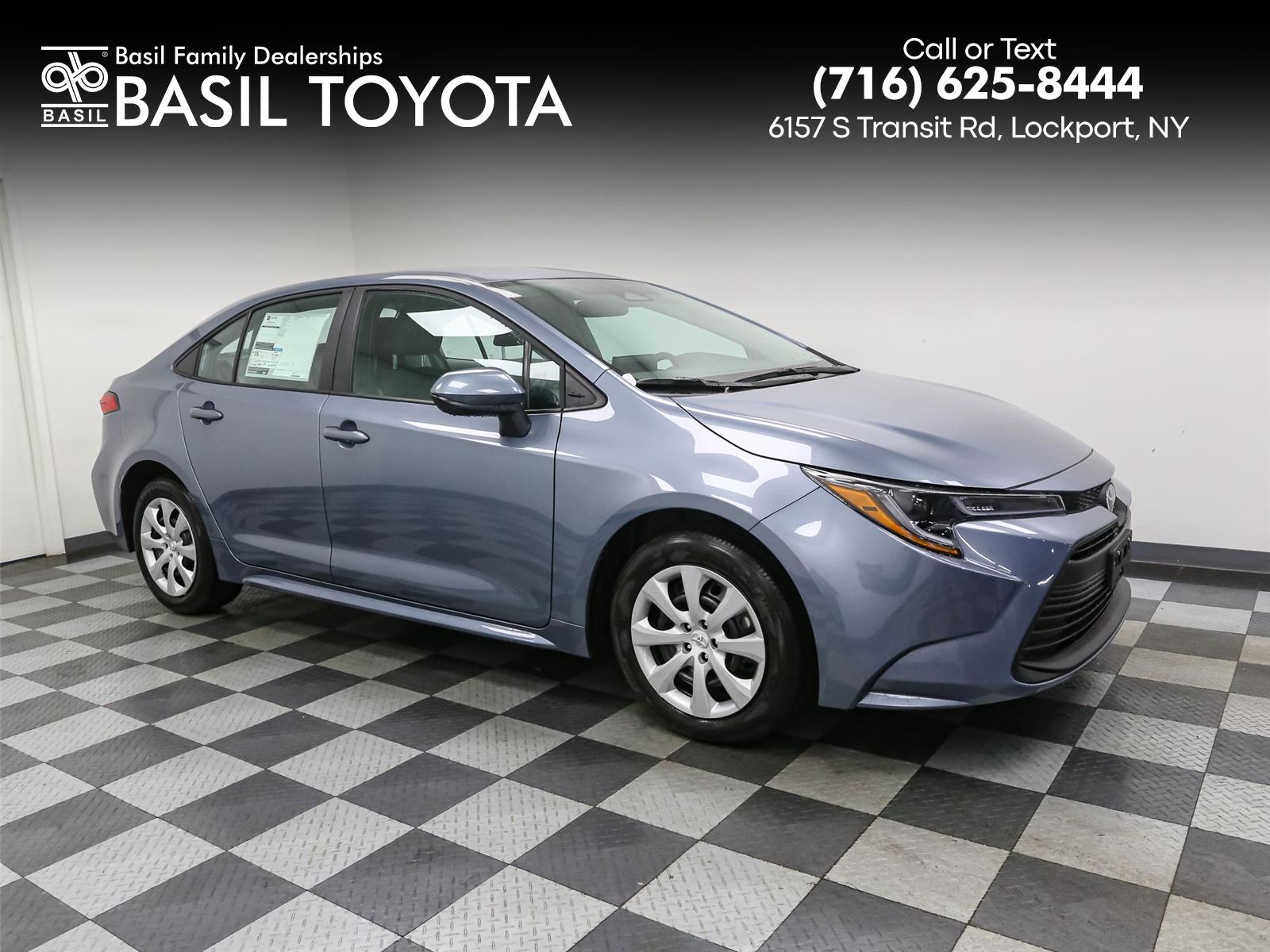 Celestite 2026 Toyota Corolla LE FWD Sedan Front-Wheel Drive Continuously Variable Transmission