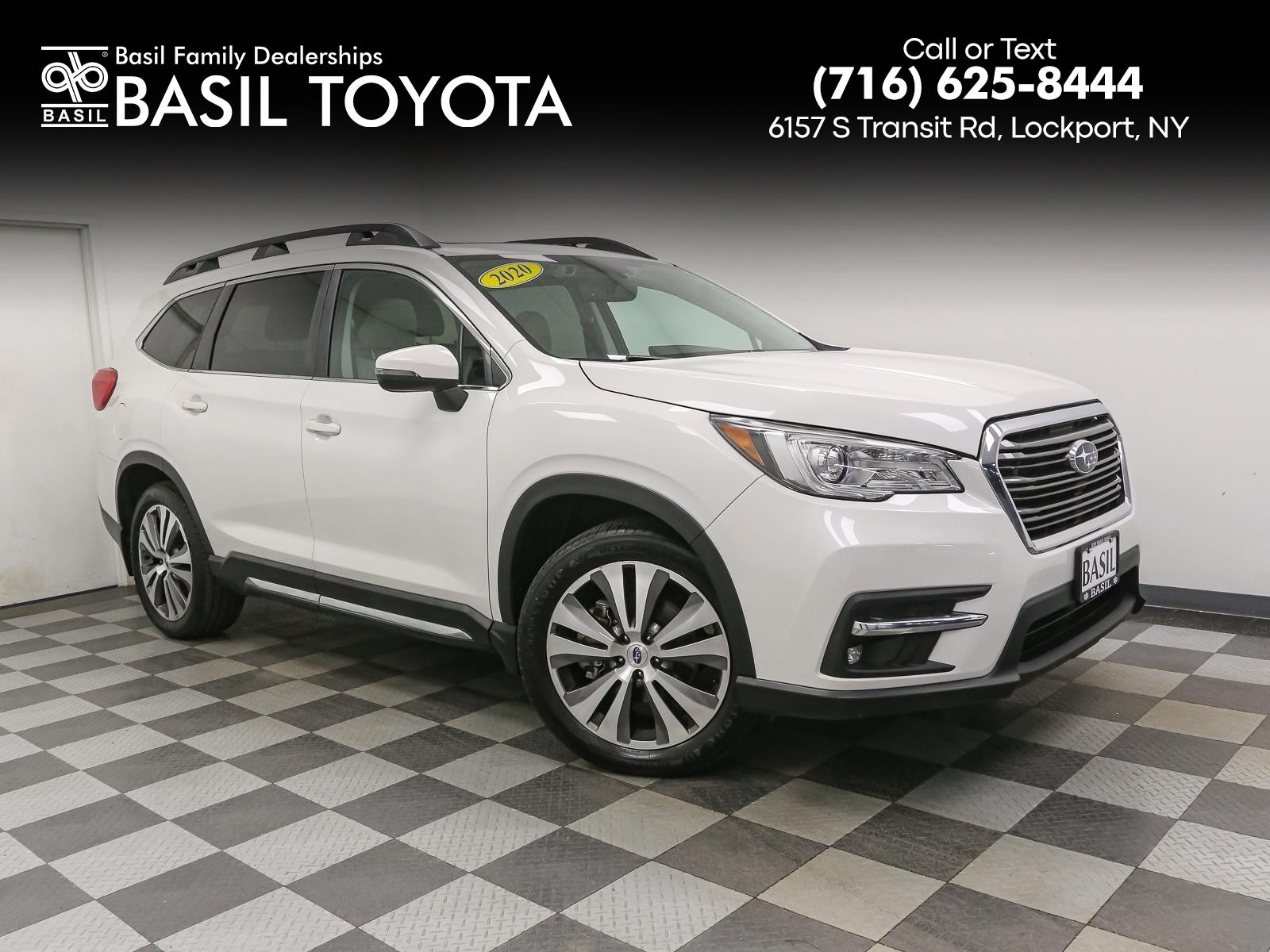 Crystal White Pearl 2020 Subaru Ascent Limited AWD SUV / Crossover Continuously Variable Transmission