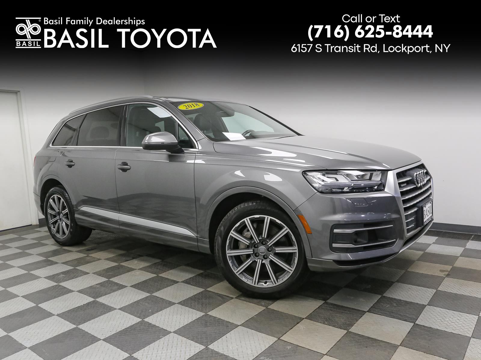Graphite Gray Metallic 2018 Audi Q7 SUV / Crossover Automatic