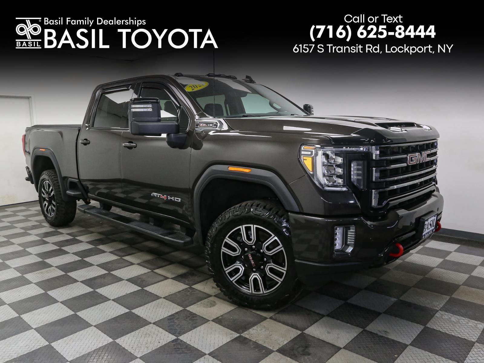Brownstone Metallic 2021 GMC Sierra 2500HD Pickup Truck Four-Wheel Drive 6-Speed Automatic