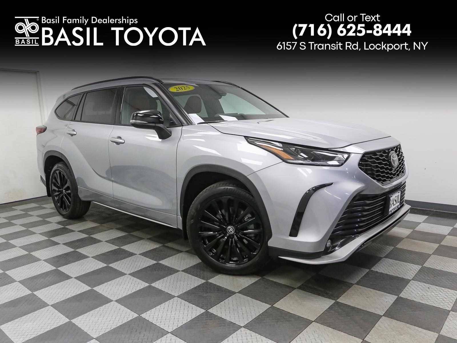Celestial Silver Metallic 2025 Toyota Highlander XSE AWD SUV / Crossover All-Wheel Drive 8-Speed Automatic