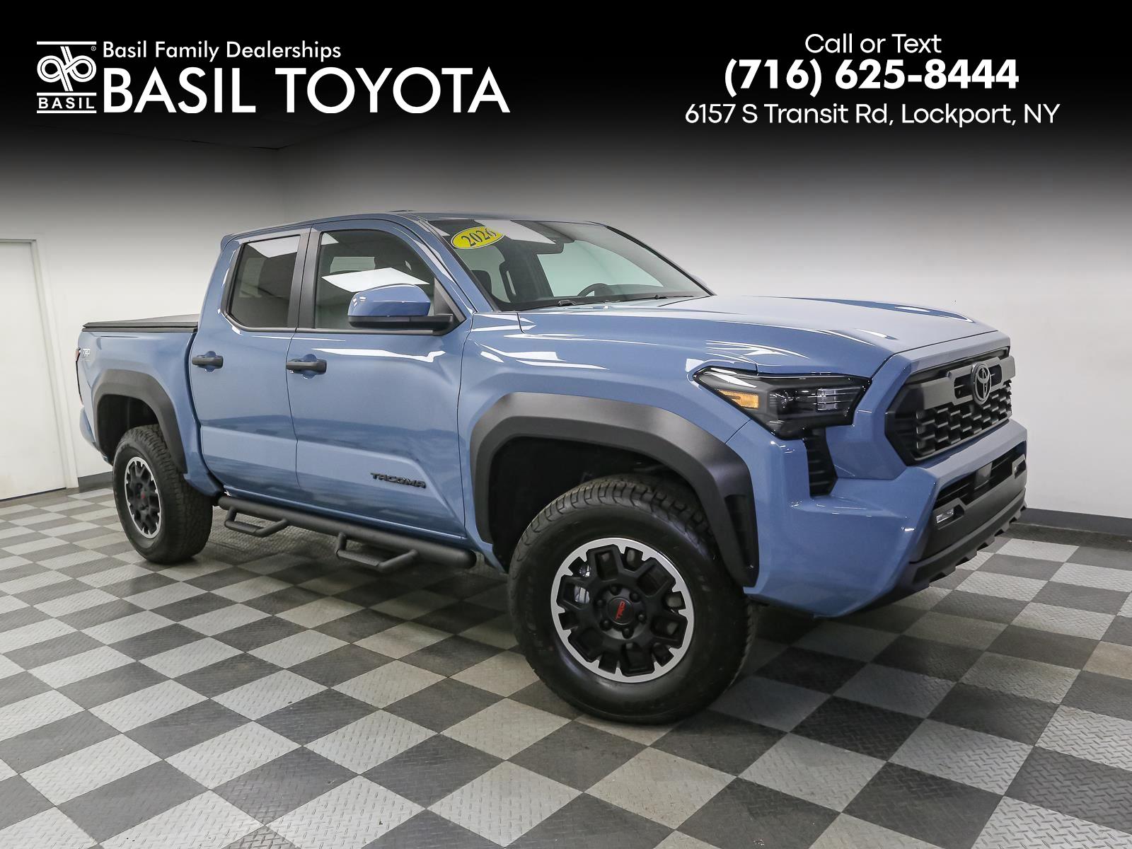 Heritage Blue 2026 Toyota Tacoma Pickup Truck Four-Wheel Drive Automatic
