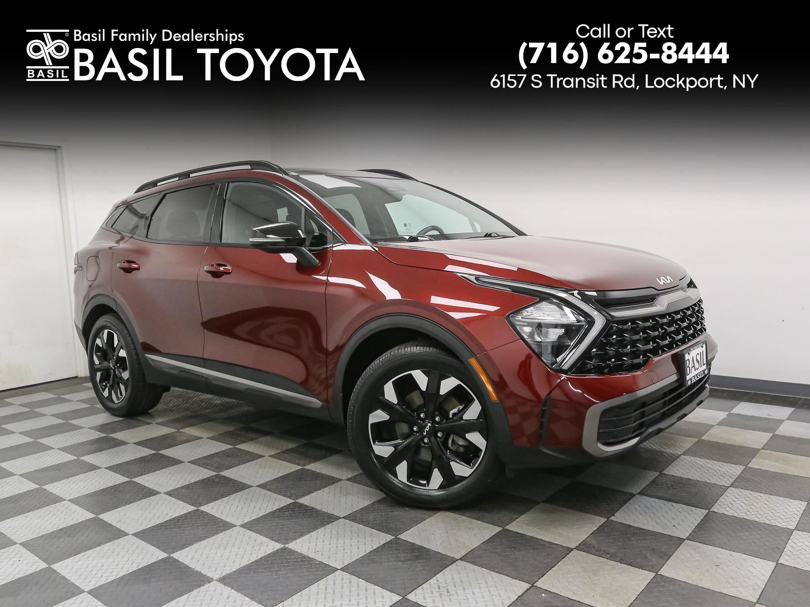Dawning Red 2023 Kia Sportage Hybrid Plug-In X-Line AWD SUV / Crossover All-Wheel Drive 6-Speed Automatic