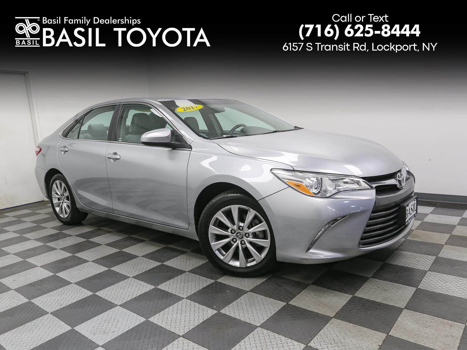 Celestial Silver Metallic 2017 Toyota Camry Sedan Front-Wheel Drive 6-Speed Automatic