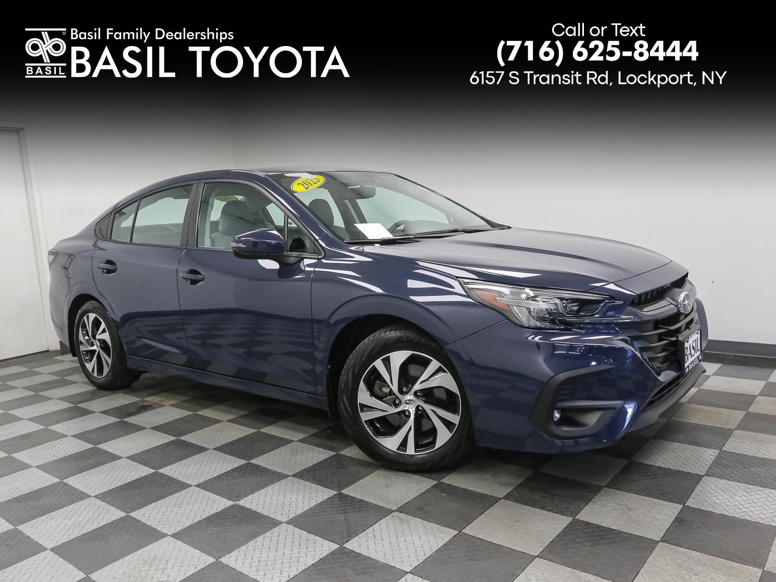 Cosmic Blue Pearl 2025 Subaru Legacy Premium AWD Sedan All-Wheel Drive Continuously Variable Transmission