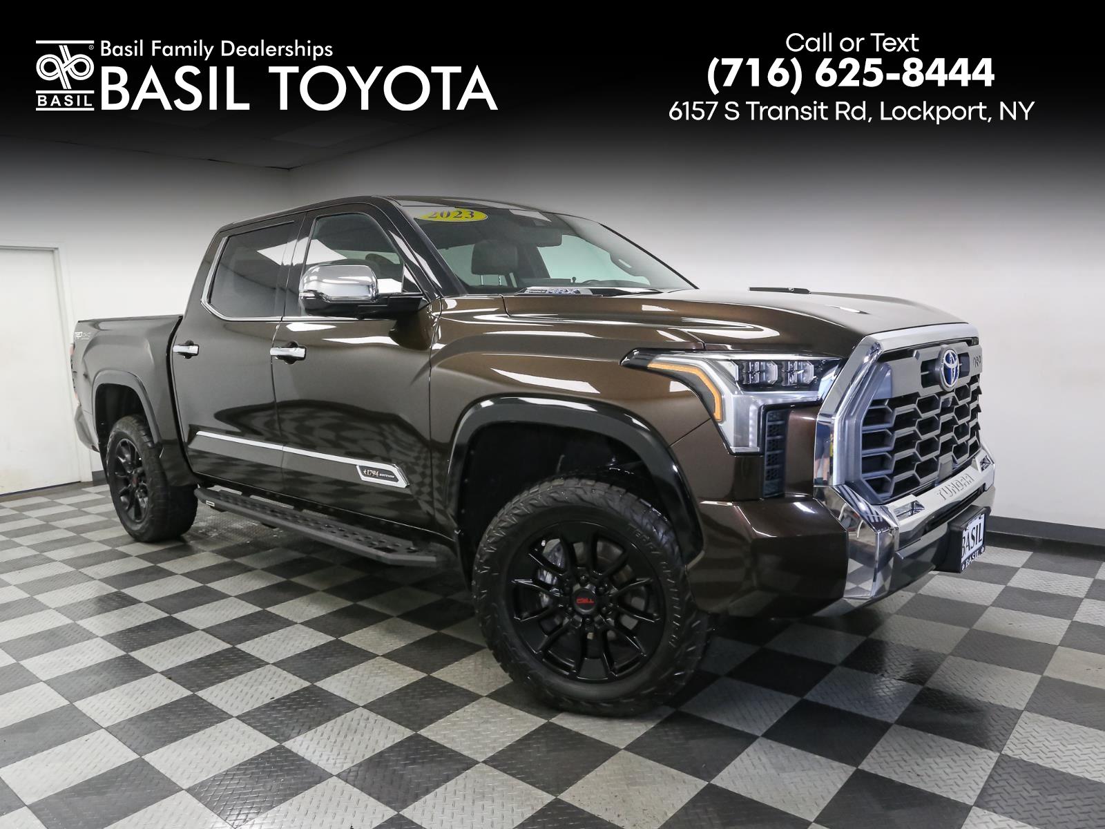2023 Toyota Tundra Hybrid 1794 Edition HV CrewMax Cab 4WD
