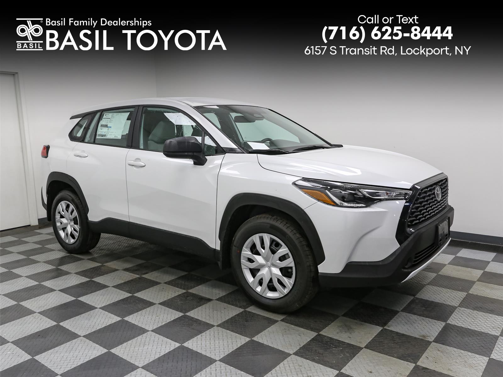 White (Wind Chill Pearl) 2025 Toyota Corolla Cross SUV / Crossover All-Wheel Drive Continuously Variable Transmission