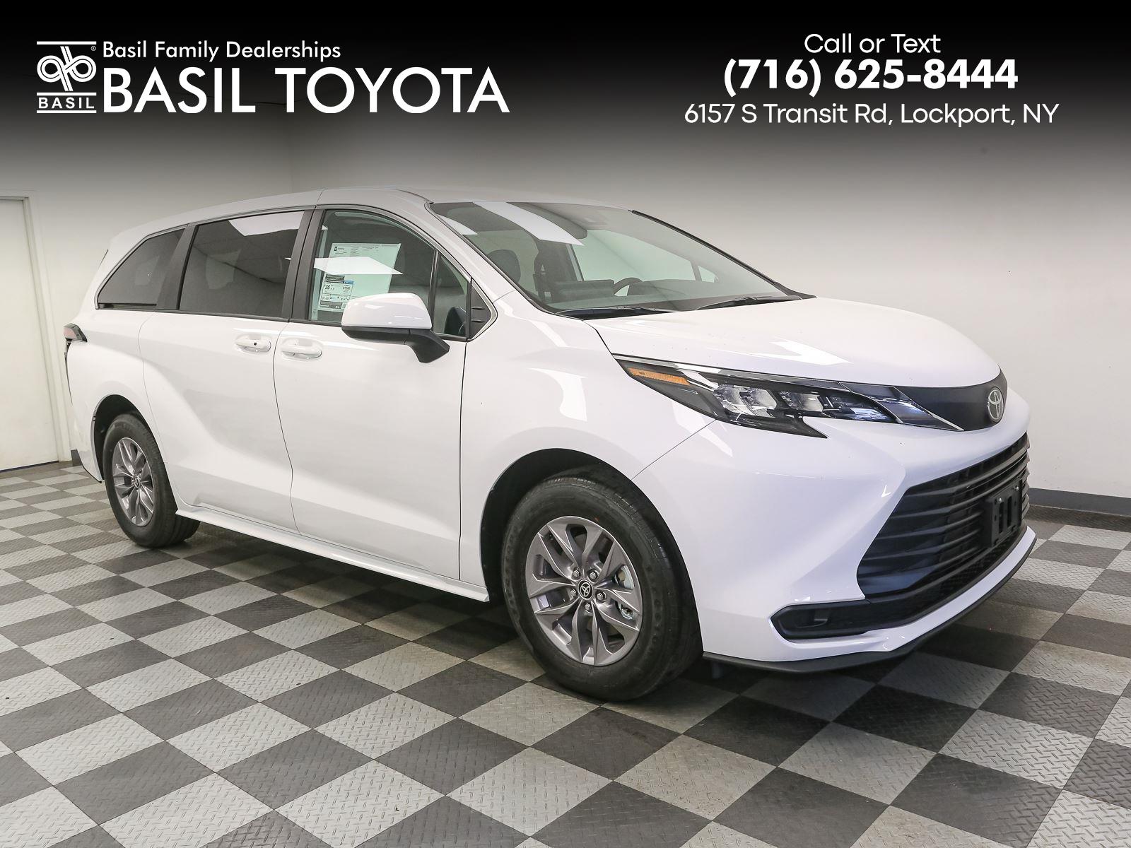 Ice Cap 2026 Toyota Sienna Minivan Front-Wheel Drive Continuously Variable Transmission